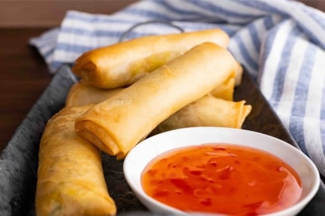 Fried Shrimp Rolls (5pcs).